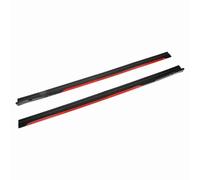 VGEBY Car Side Skirts ABS Body Kit Side Splitters 220 X 11 Cm Bright Black 2PCS Helps Reduce Airflow Resistance Supports Driving Stability for Universal Cars