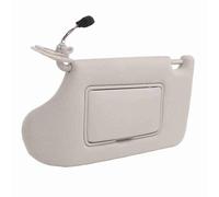 VGEBY Car Sun Visor Beige Left Driver Side Replacement with Vanity Mirror and Light High Strength Material for 2013 2014 2015 2016 2017 2018 Daily Driving Use (Left Driver Side, 96401 3TA2A)