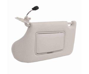 VGEBY Car Sun Visor Beige Left Driver Side Replacement with Vanity Mirror and Light High Strength Material for 2013 2014 2015 2016 2017 2018 Daily Driving Use (Left Driver Side, 96401 3TA2A)