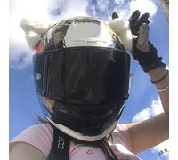 VGEBY Cat Ears, Plush Helmet Accessories, Soft Decor for Ski Snowboard Motorcycle, Strong Adhesive Tape, No Drill Needed, Multiple Colors (#6)