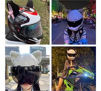 VGEBY Cat Ears, Plush Helmet Accessories, Soft Decor for Ski Snowboard Motorcycle, Strong Adhesive Tape, No Drill Needed, Multiple Colors (#1)