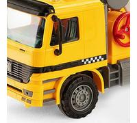 VGEBY Cement Mixer Toy, Simulation Model with Leakproof Feeding Port and Rotatable 180 Degree Outlet, for Boys (Middle Size with Sound and Light)