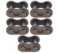 VGEBY Chain Master Link, 5PCS Quick Release Repair Kit with Easy to Use Reusable Wear Resistant Connectors, for Motorcycle Bike Chain Assembly and Disassembly