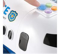 VGEBY Childrens Themed Airplane Toy, 40cm Large Aircraft with Lights and Sounds, Role Play Game with Track Sliding and 10 Kids Songs, for Toddlers Learning and Entertainment (Theme)