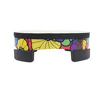 VGEBY Colorful Plastic Stickers, Traditional Drum, Light Exercise Drum with Bright Sounds, Ideal for Family Entertainment, Material Made of Imitation Sheepskin