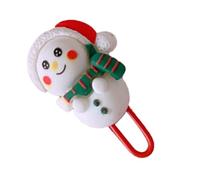 VGEBY Cute Christmas Paper Clip Multifunctional Document Clamp for Kids Office 1 X Durable Design (Snowman)