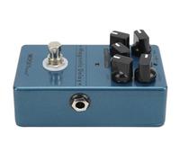 VGEBY Delay Effect Pedal, Magnetic Echoes Pedal with Time Depth Speed Knob and Flutter Control for Guitar, Dark Blue Metal Shell
