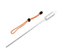 VGEBY Diving Stick Pointer, Scuba Noise Maker Stick Rod Scuba Diving Point Rod Colorful Stainless Steel Diving Noise Maker with Parachute Lanyard