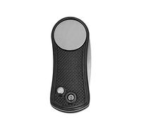 VGEBY Divot Repair Tool, Foldable Design | Stainless Steel and Aluminium Build, Button-Initiated Action, Portable 54g, Non-Slip Grip for Golfers, Red or Black