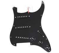 VGEBY DIY Guitar Mounting Kits, 1 Set DIY Electric Guitar Kit Perfect Fit DIY Guitar Kits Pickguard Back Cover Bridge System Electric Guitar Replacement for ST Style Guitars, VGEBYS23HG4T9G6