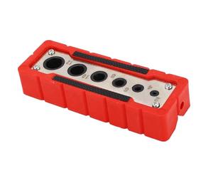 VGEBY Drill Guides, High Speed Steel, Multiple Hole Sizes for Woodworking Drilling, Ideal for Carpentry, Cabinet Hardware and Joinery Projects