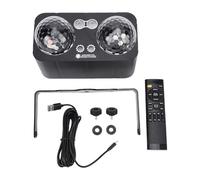 VGEBY Dual Head LED Stage Light, Sound Activated Strobe with Remote