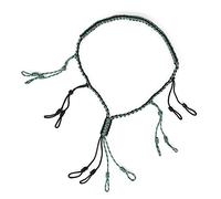 VGEBY Duck Call Lanyard, Hunting Accessory with 12 Adjustable Loops and Widened Collar, for Outdoor Wildfowl Hunting and Secure Item Holding (Black + camouflage green)