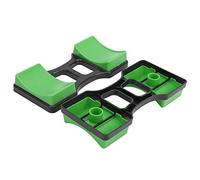 VGEBY Dumbbell Stand Holder, ABS Engineering Plastic Non Slip Dumbbell Rack with Radial Design for Adjustable Dumbbells, Supports 100kg Weight, Compact Size 245mm