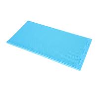 VGEBY Durable Blue Beeswax Press Mould Set - 2PCS Rubber Sheets, Raised Pattern, Exquisite Workmanship, Practical for Beekeepers - Beehive Basis Press Sheet Mould