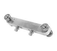 VGEBY Durable Nut Bridge Sander Luthier Sanding Tool for Guitar Bass, for Bone, Plastic, and Composite Materials (Silver)