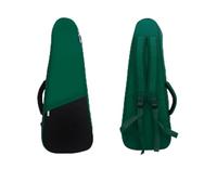VGEBY Durable Oxford Cloth Ukulele Bag, Simple Style Thick Padding for 23 Inch Small Ukulele Guitar, Adjustable Shoulder Strap for Musicians, Dark Green (Dark Green)