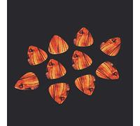 VGEBY Durable Plastic Teardrop Guitar Picks Set Bright Tones for Guitar Bass Ukelele Banjo Pack of 10