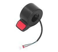 VGEBY Ebikes Throttle ABS Electric Bike Thumb Throttle Finger Accelerator Raised Stripe Design Replacement Speed Control for E Scooter E Bike Riders