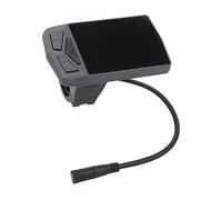 VGEBY Electric Bike Display Control Panel, E Bike Display with Waterproof Connector Compatible with BBS01 BBS02 BBSHD Mid Motor