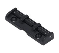 VGEBY Electric Guitar Roller Nut, 6 String Durable Metal Roller Nut with Design to Reduce Friction and Stay in Tune, for All Electric Guitars (Black)
