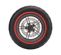 VGEBY Electric Scooter Rear Wheel Assembly, Rubber Tire Tyre with 110mm Disc Brake for Daily Commute, City Riding, and Short Trips