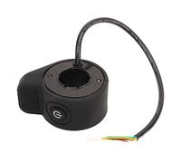 VGEBY Electric Scooter Throttle Accelerator, Quick Response Thumb Throttle with Raised Textured Stripes for Better Grip, Replacement for Electric Scooters