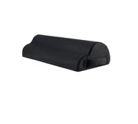 VGEBY Ergonomic Foot Rest Under Desk Cushion for Leg Support Soft Half Cylinder Pad Ideal for Office Home Travel Black 40 * 20 * 10cm (Black)