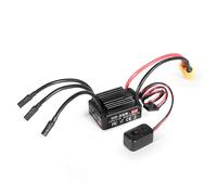 VGEBY Esc, Compatible Motor Water Proof Brushless Electronic Speed Controller For 1/10 Rc Crawler Cars (Black XT60 Plug)
