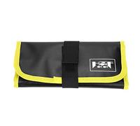 VGEBY Fishing Bag, PVC Tackle Organizer with Hook and Loop Closure, Portable Lure Storage for Outdoor Fishing Enthusiasts (Yellow)