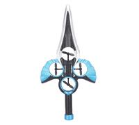VGEBY Flying Sword Toy, Remote Control RC Airplane with Multicolored LED Lights, for Boys Birthday Xmas Gifts (Blue)
