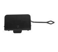 VGEBY Front Bumper Tow Hook Cap for C-Class W204 2008-2011, Black | Seals Towing Eye Orifice ABS Back Buckle Design Blocks Dirt and Water Entry Restores Factory Bumper Appearance