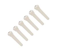 VGEBY Guitar Bridge Pins Excellent Workmanship Easy Replacement for Folk Guitar Ukulele Pack of 6 Colors (#2)