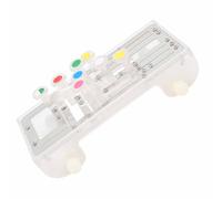 VGEBY Guitar Learning System, Beginner Teaching Aid, Easy Chord Trainer, Guitar Practice Tool for Folk Ukulele, ABS and Metal Material (Silver)