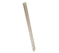 VGEBY Guitar Neck Straight Edge, Copper Zinc Alloy Notched Fretboard Leveling Tool 16.5 Inch Dual Scale for Guitar Bass Setup Repair Maintenance Players and Luthiers