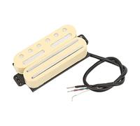 VGEBY Guitar Pickup, Dual Coil Single Pickup with Full Wax Sealed Noise Free Design for Electric Guitar Replacement, Sweet Delicate Sound,