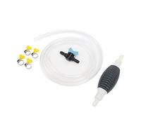 VGEBY Hand Fuel Transfer Pump, ABS Material, Easy Manual Operation, Adjustable Flow Control, Ideal for Gasoline and Water Transfer in Cars and Aquariums