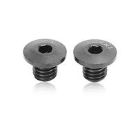 VGEBY Integral Oil Cylinder Lid Bolts Bicycle Brake Lever Screw Bike Hydraulic Brake Bolt Titanium Alloy for M7000 M8000 M9000 M9020(Black) Bicycles And Spare Parts
