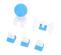 VGEBY Joystick Keycap 3D Printed WASD Keycap 4 Key Linkage for Cherry MX Mechanical Keyboards Retro Gaming Control Easy Tool Free Install Fatigue Reducing (Blue White)