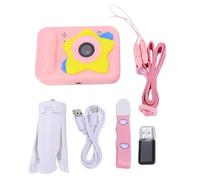 VGEBY Kids Camera, 48MP Water Proof Children Underwater Camera IP68 with 2.4 Inch LCD Screen Tripod Lanyard Wrist Strap for Pool Beach Snorkeling Swimming