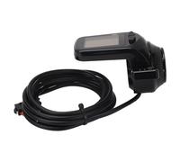 VGEBY LCD Display Panel, Water Proof with Thumb Throttle, Headlight Connector, for 22.2mm Electric Bike Handlebar