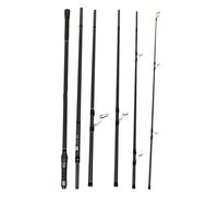 VGEBY Lightweight Carbon Travel Fishing Kit, Ceramic Guide Rings | Anti-Slip Grip for Extended Use Multi-Section Easy Assembly Line-Friendly Slant-Hole Top Ring Shore Boat Surf Casting