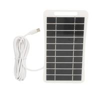 VGEBY Mini Solar Panel, Type C 5V 2W High Efficiency Polycrystalline Silicon Solar Panel for Outdoor Travel