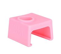 VGEBY MK10 Silicone Sock, Flexible Heat Resistant Cover, Prevent Burns & Block Accumulation, Pink Design, for 3D Printer