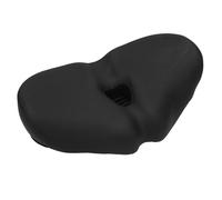 VGEBY Oversized Bike Seat, PU and Sponge Material, Comfortable Saddle for Electric Mountain Bikes, Wide Design for Ultimate Comfort (Black)