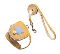 VGEBY Pets Adjustable Straps Lightweight Harness Leash Set Even Pressure for Outdoor Cat Dog Vest Belt Nylon Material (M (Recommended 2.5-5kg/5.-11lb))