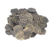 VGEBY Pirate Coins Decor 100pcs Plastic Halloween Party Treasure Coins