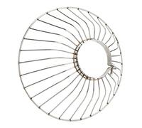 VGEBY Propeller Guard Stainless Steel Marine Propeller Safety Cage for 12V DC Trolling Motor, Open Frame Lower Unit Cover, Helps Block Line and Debris for Fishing Boats