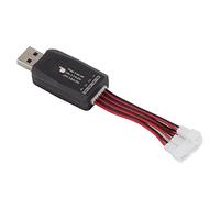 VGEBY RC Battery Charger, 4 Channel Micro USB Lipo Charger for 1S 3.7V and 3.8V LiHV, for RC Helicopter Car Drone Model Toy Enthusiasts