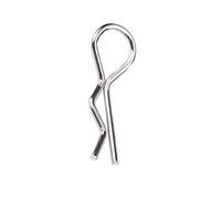 VGEBY RC Body Clip Pin, R Type Body Clip Pin RC Car Accessories for 1/10 1/12 1/16 Scale Remote Control Car Shell
